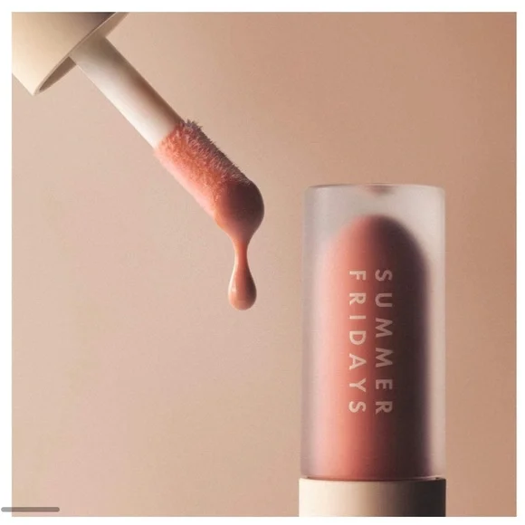 Summer Fridays Dream Lip Oil Bare Sands - Picture 2 of 12